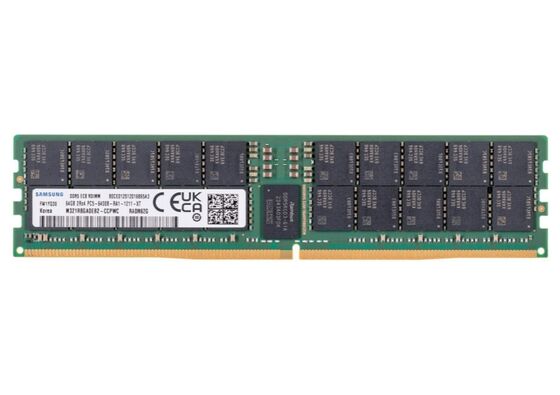 M321R8GA0EB2-CCPKF Samsung 64GB PC5-51200 ECC แรมเซอร์เวอร์ที่ลงทะเบียน