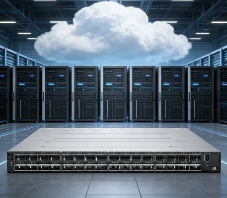 สวิตช์ NVIDIA MQM9790-NS2R Quantum-2 64 พอร์ต NDR 400Gb/s InfiniBand