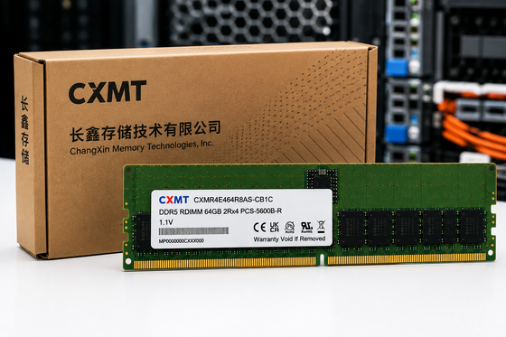 CXMT CXMR4E464R8AS-CB1C 64GB DDR5-5600 RDIMM Memory for AI Server Data Center