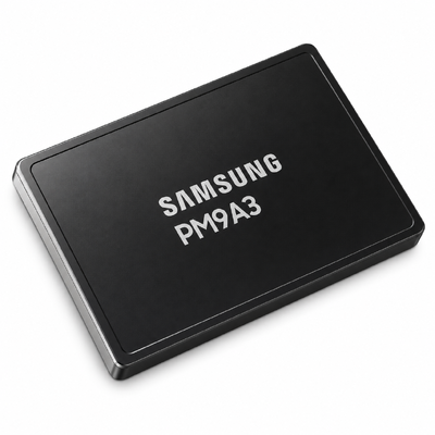 MZQL27T6HBLA-00A07 Samsung Original PM9A3 7.68TB U.2 PCIe Gen4 NVMe Enterprise SSD