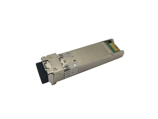 10G SFP เครื่องส่งสัญญาณ โมดูลออปติคัลความยาวคลื่น 850nm 300M โหมด MMF Fiber