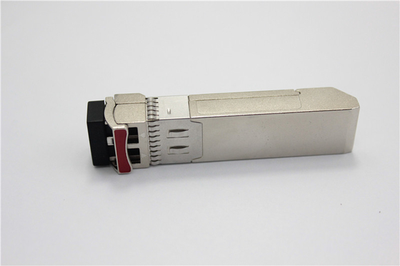 การใช้พลังงานต่ำ 1550nm SFP 10G 40KM เครื่องรับส่งสัญญาณออปติคอล