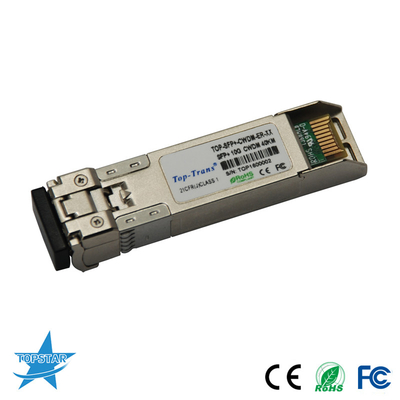 แอปพลิเคชันสำหรับ 10G Fibre Channel CWDM Sfp โมดูลออปติคัล 40Km เครื่องส่งสัญญาณ Module