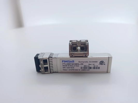 FTLX8574D3BNL 10G โมดูล SFP 400m 850nm SFP เครื่องส่งสัญญาณ