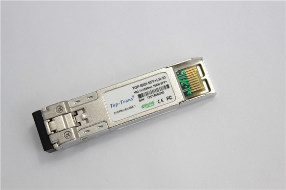 10Gb SFP Bidi 10km Tx1270 Rx1330nm โมดูล SFP แบบสองทิศทาง