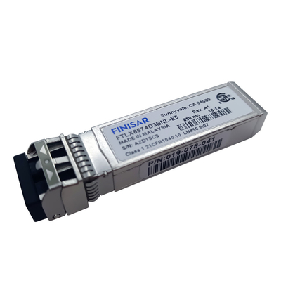 10GBASE-SR/SW FTLX8574D3BNL โมดูลออปติคัล 400m SFP + ออปติคัลอุณหภูมิขยาย