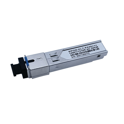 1.25G Gepon Olt SFP ตัวรับแสง Gbic Epon olt PX20+ 20km