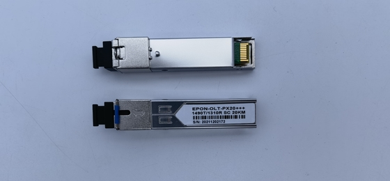 1.25G Gepon Olt SFP ตัวรับแสง Gbic Epon olt PX20+ 20km