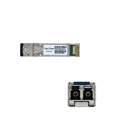 TCM-SFP28-LR-XX 1270-1370NM 25G SFP28 โมดูลตัวรับส่งสัญญาณ CWDM SFP