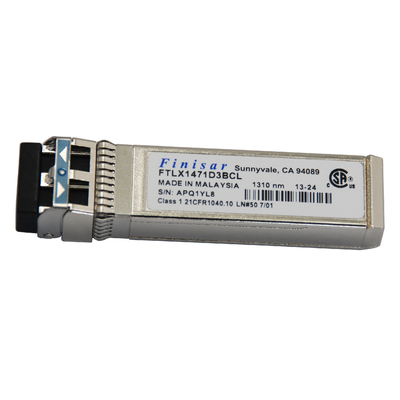 ฟินิซ่า FTLX1471D3BCL 10G SFP + โมดูลออปติคัล 10km ดั้งเดิม