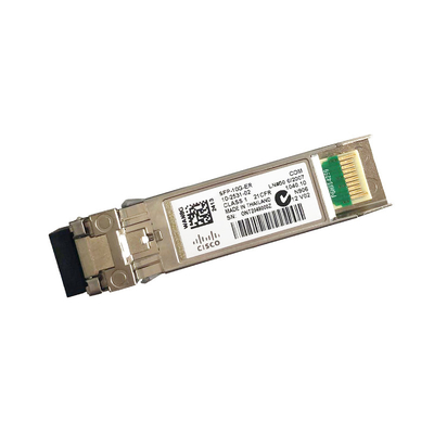 1550Nm โมดูล 10G SFP 40Km SFP-10G-ER SMF เครื่องรับส่งสัญญาณ Rohs