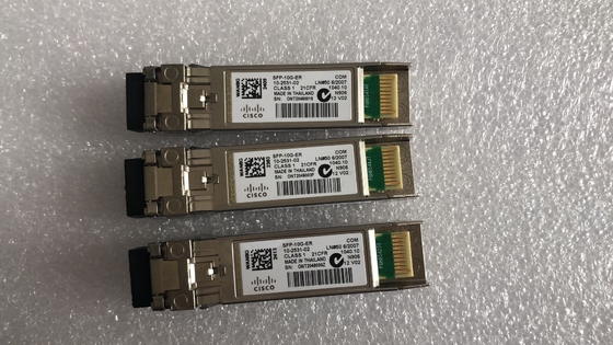 1550Nm โมดูล 10G SFP 40Km SFP-10G-ER SMF เครื่องรับส่งสัญญาณ Rohs