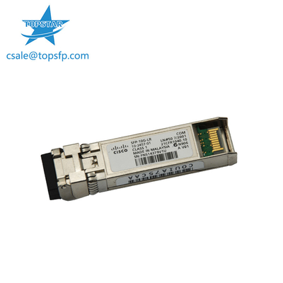 โมดูล 10G SFP 10 กิโลเมตร SFP-10G-LR เครื่องรับส่งสัญญาณไฟเบอร์ออปติก