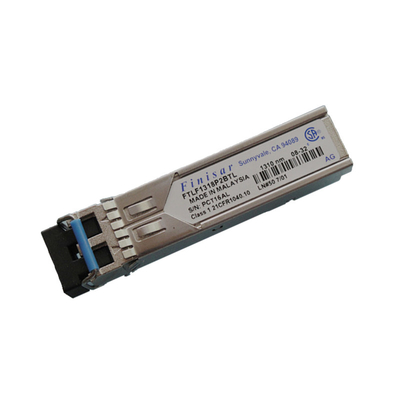 เข้ากันได้ FTLF1318P2BTL SFP ตัวรับส่งสัญญาณแสง SMF SFP 1.25G 1310nm 10km