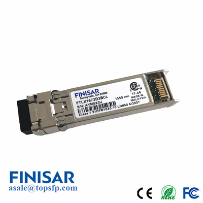 FTLX1671D3BCL ฟินิซ่า ตัวรับส่งสัญญาณแสง 10G SFP 1550nm SMF