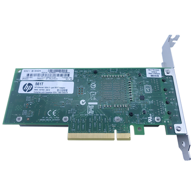 HPE 561T Ethernet Server Adapter 2 พอร์ต 10Gb Nic Server การ์ดเชื่อมต่อเครือข่าย