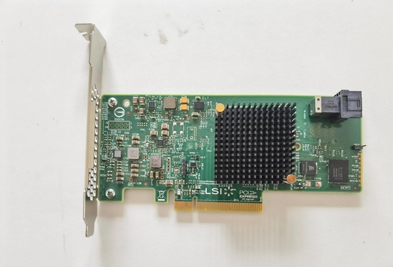 LSI SAS 9300-4i PCI Express เป็นการ์ดอะแดปเตอร์เครือข่ายแบบอนุกรม 12Gb/S