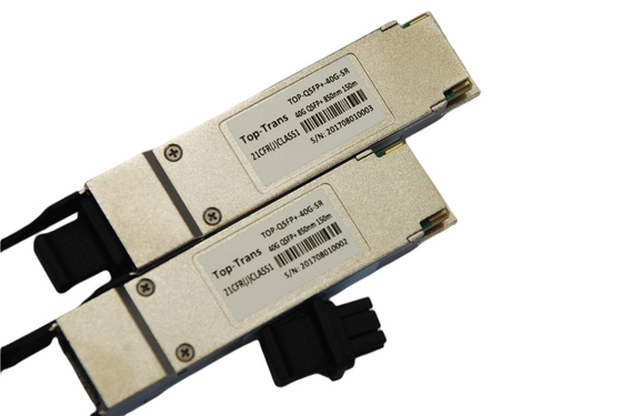 Arista QSFP-40G-SR4 Compatible Qsfp+ 40gbe 150M MPO MTP สำหรับศูนย์ข้อมูล Leaf Spine