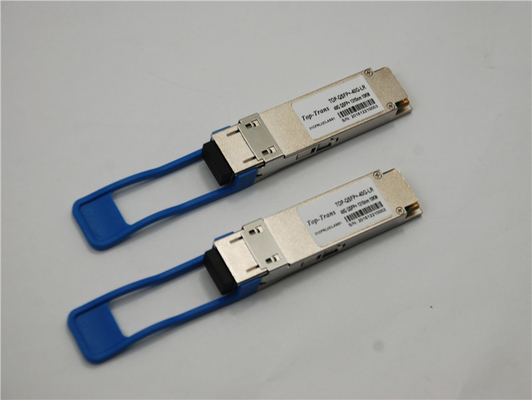 40GBASE-LR4 TQSFP+-40G-LR4 ตัวรับส่งสัญญาณ QSFP+ 10KM 1310NM Dual LC