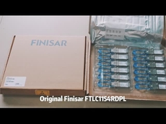 Finisar เดิม FTLC1154RDPL 10km 100GBASE-LR4 QSFP28 โมดูลรับส่งสัญญาณแสง